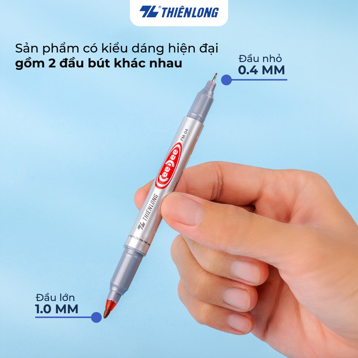 BÚT LÔNG DẦU THIÊN LONG PM04