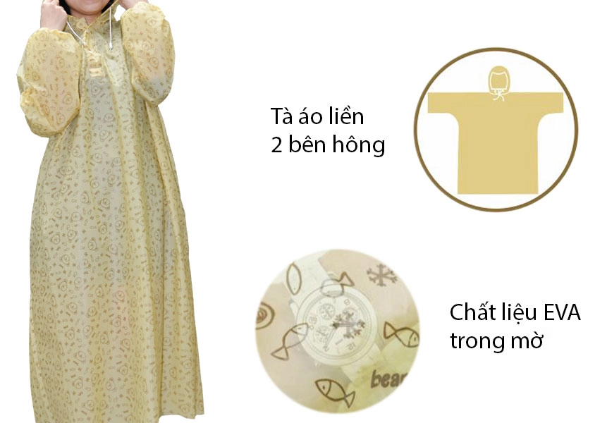 🌧️ ÁO MƯA EVA – APAS-02 | SIÊU NHẸ, TRONG MỜ, THỜI TRANG