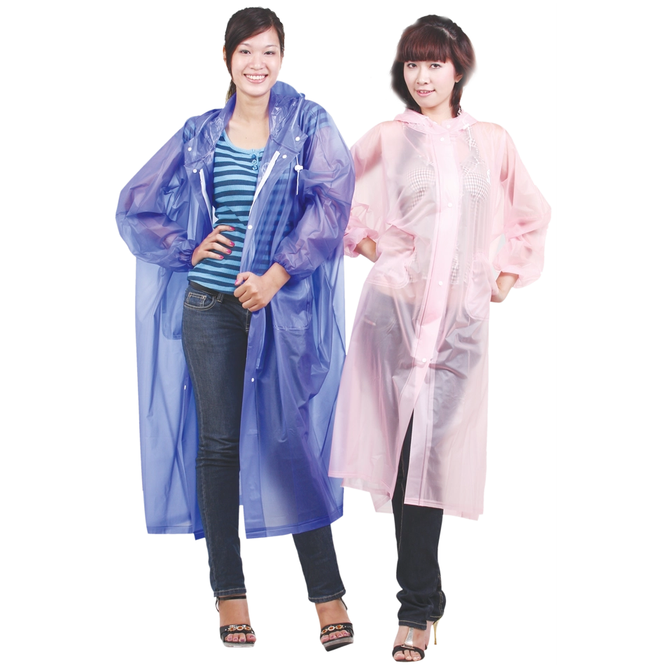 Áo mưa Poncho Dây Kéo trong màu