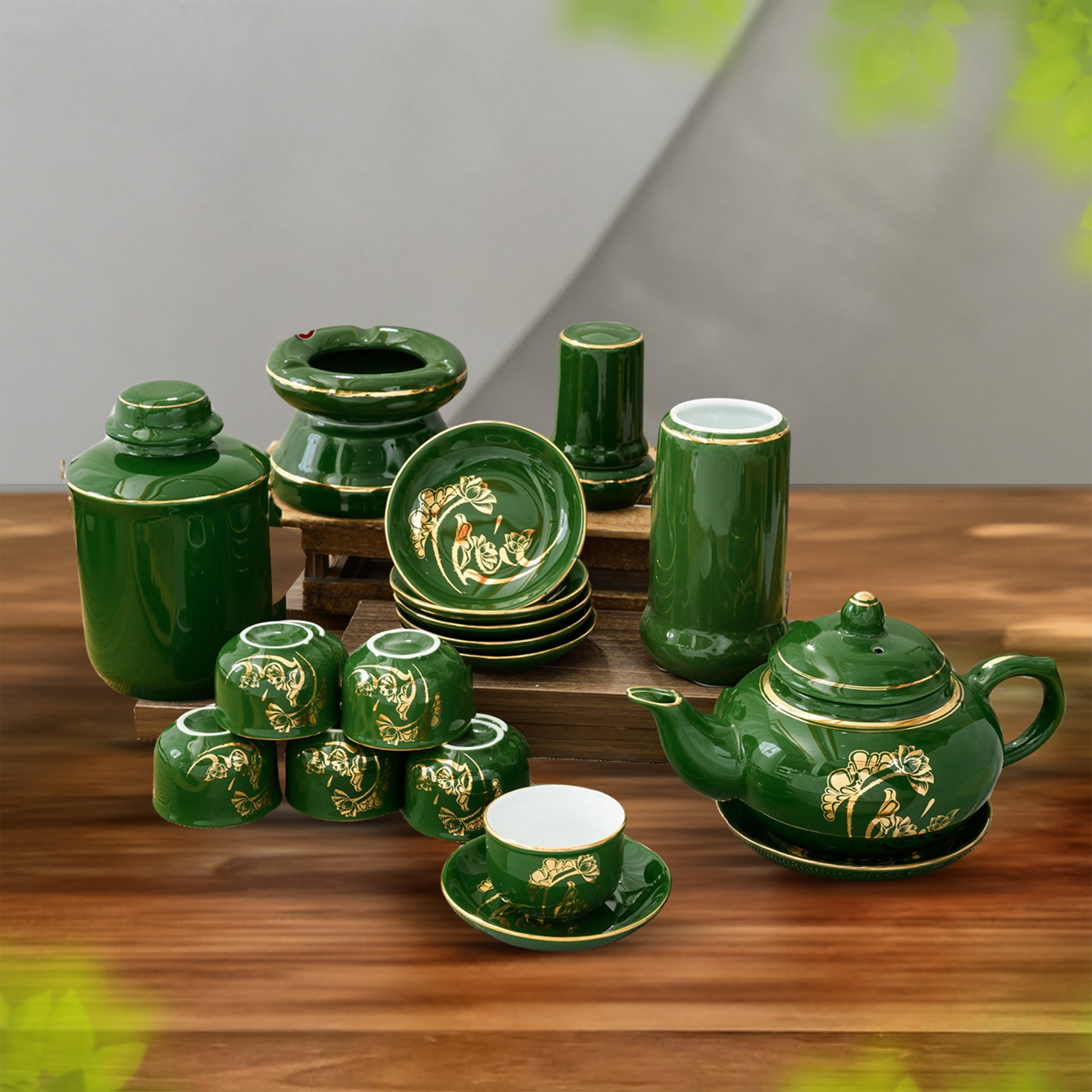 Bộ tráng men màu
