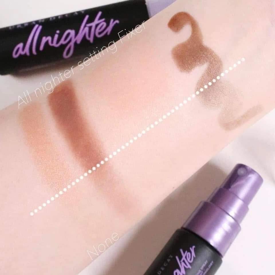 Xịt khóa nền urban decay all nighter makeup setting spray 118ml