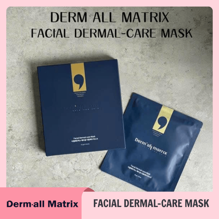 Mặt Nạ Thạch Collagen Trẻ Hóa Làn Da Derm All Matrix Facial Dermal-care Mask (35g x 4ea)
