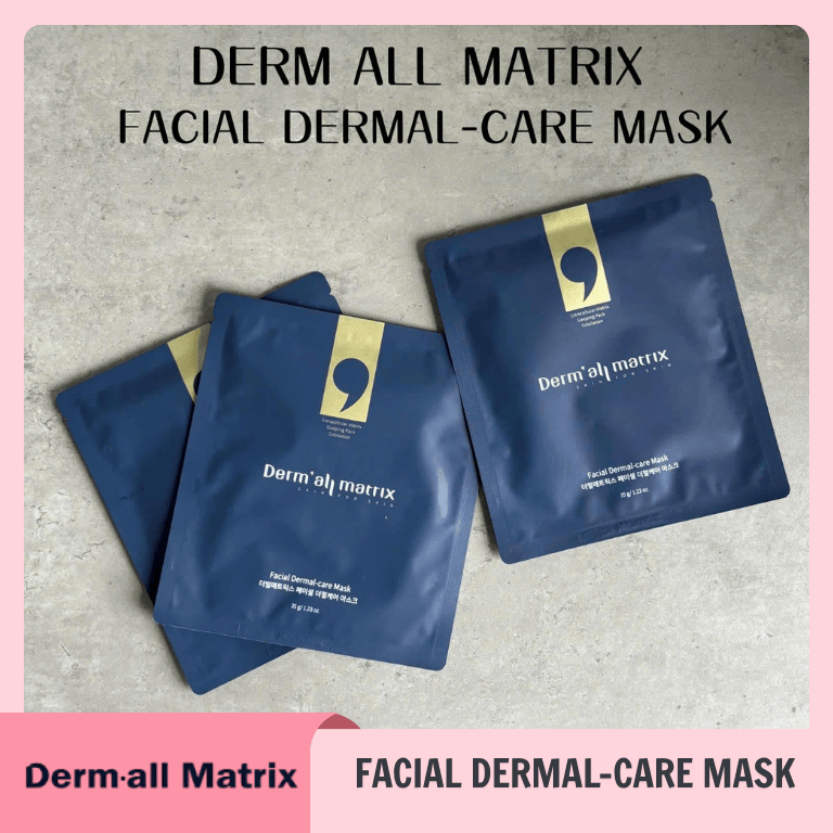 Mặt Nạ Thạch Collagen Trẻ Hóa Làn Da Derm All Matrix Facial Dermal-care Mask (35g x 4ea)