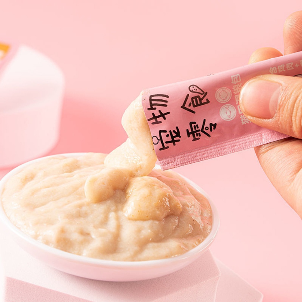 [Hàng mới] Combo 50 súp thưởng Shizuka cho mèo, mix 3 vị Gà, Cá ngừ, Cá tuyết