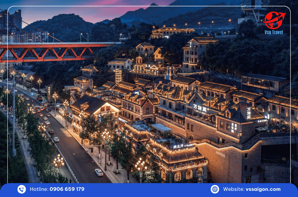 Tour tự túc Trùng Khánh - Vũ Long 5 ngày cho nhóm riêng