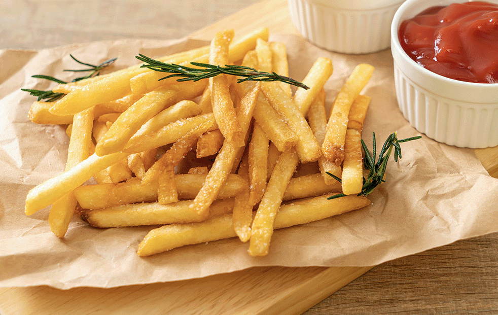 Cách làm khoai tây chiên bằng nồi chiên không dầu