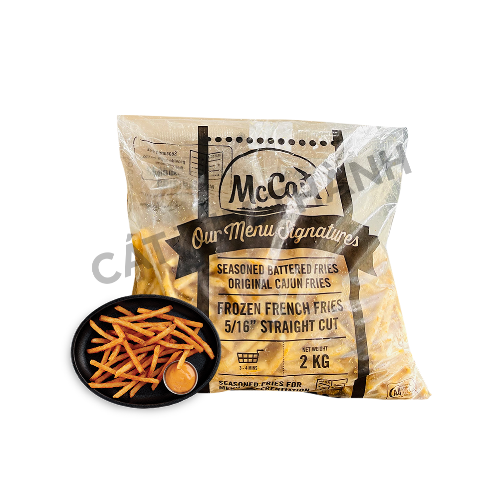 Khoai tây McCain vị Cajun cắt sợi 5/16, 2kg/gói