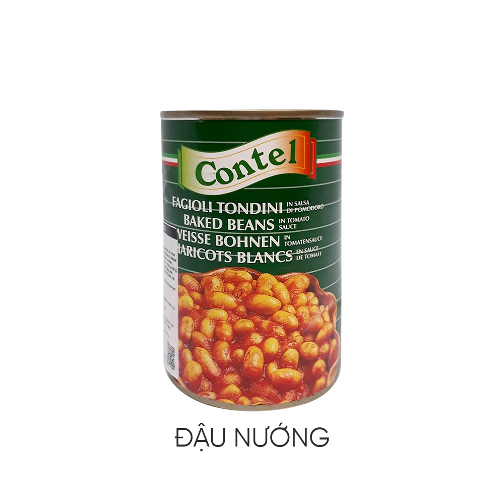 Đâu nướng Contel lon 400g