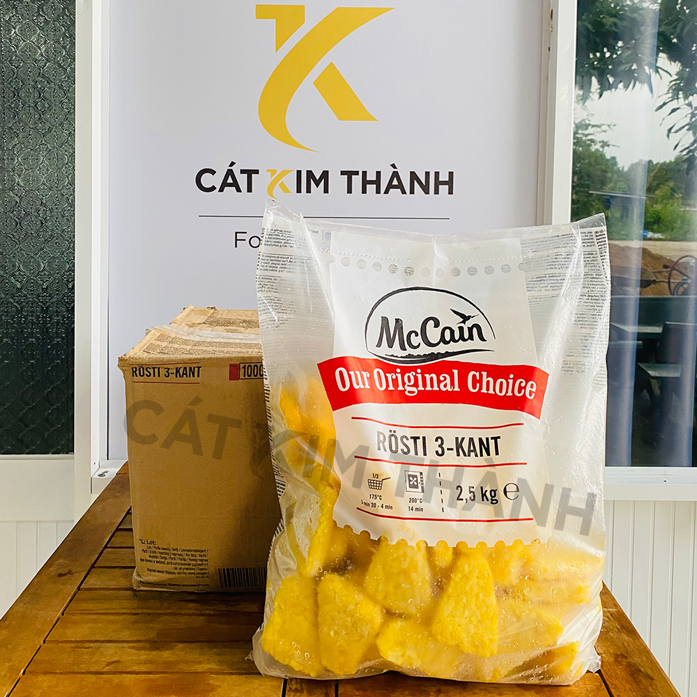 Khoai tây McCain bánh Rosti gói 2.5kg