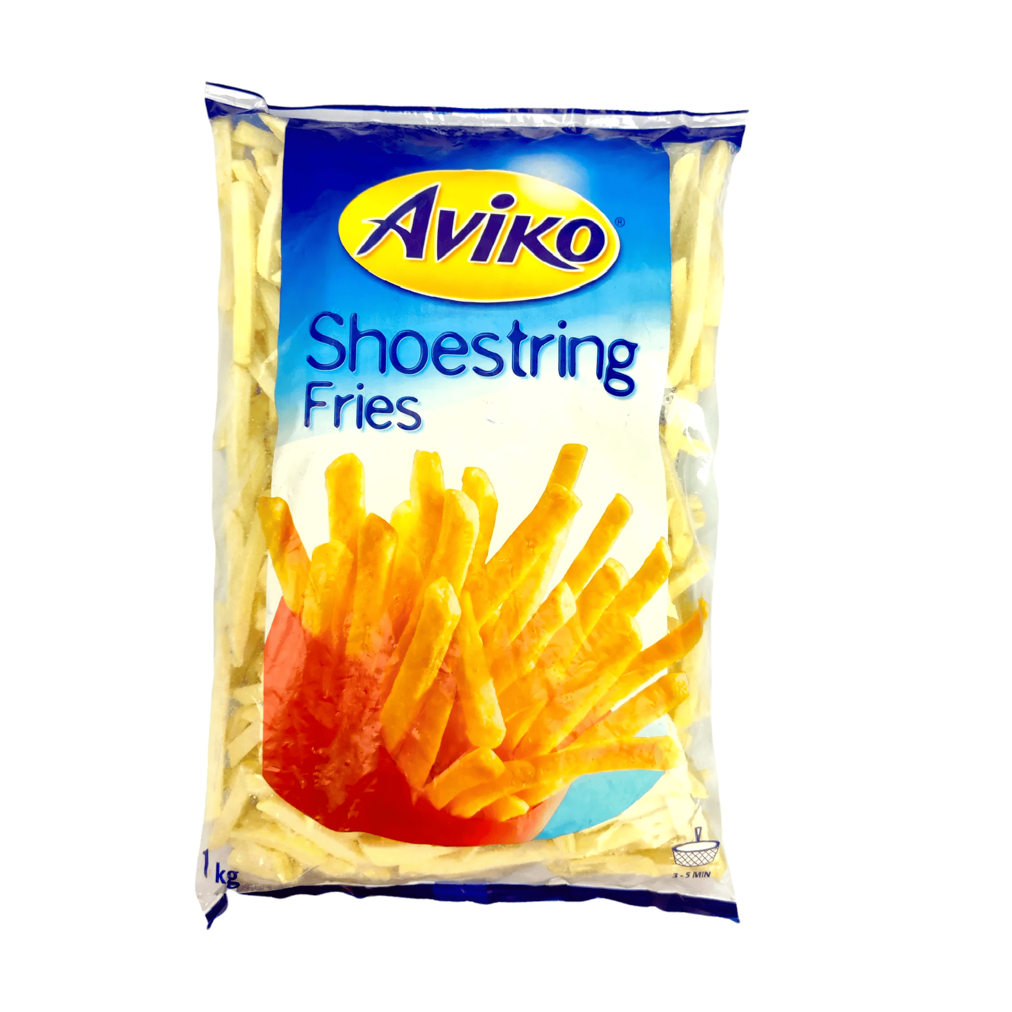 Khoai tây AVIKO cắt thẳng 1/4 gói 1kg