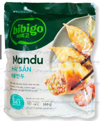 Mandu Hải Sản CJ Bibigo Gói 350g