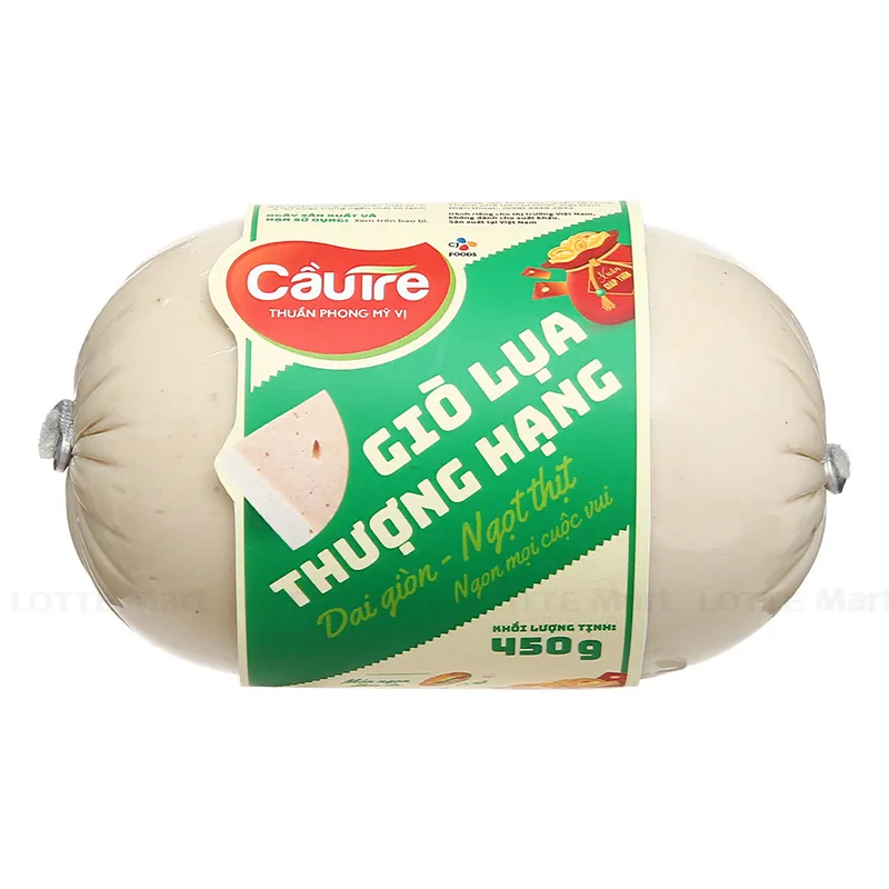 Giò Lụa Thượng Hạng Cầu Tre Cây 450g