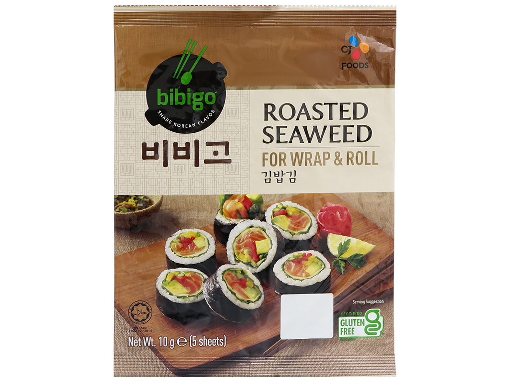 Rong Biển Nướng Bibigo Gói 10g