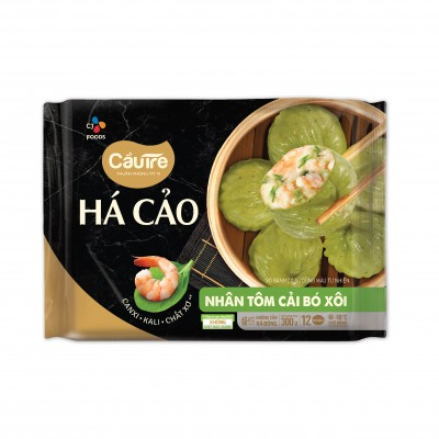 Há Cảo Cầu Tre Nhân Tôm Cải Bó Xôi gói 300g