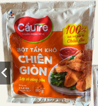 Bột Khô Chiên Giòn Cầu Tre Gói 80g