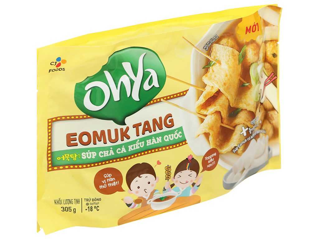 Súp Chả Cá Kiểu Hàn Ohya CJ Gói 305g