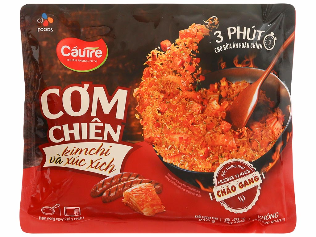 Cầu Tre Cơm chiên Kimchi Xúc xích 1kg*8EA