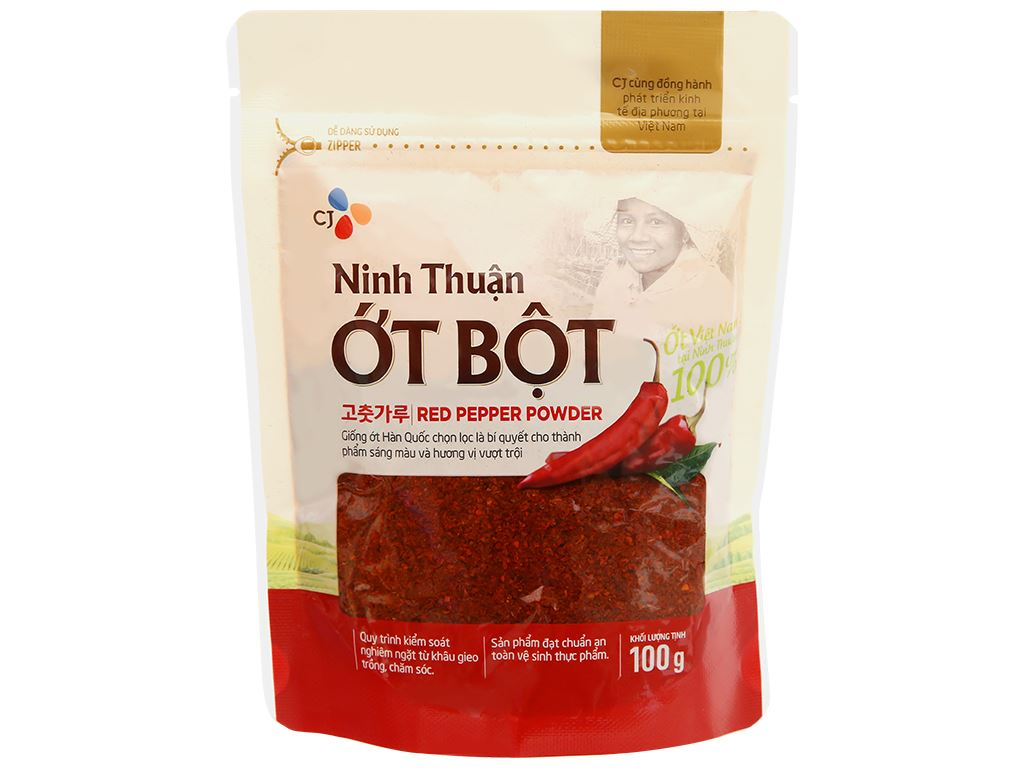 Ớt Bột Ninh Thuận CJ Gói 100g