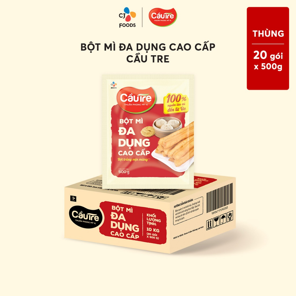 Bột Mì Đa Dụng Cầu Tre Gói 500g