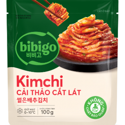 Kim Chi Cải Thảo Cắt Lát Bibigo gói 100g