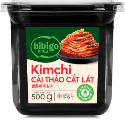 Kim Chi Cải Thảo Cắt Lát Bibigo Hộp 500g