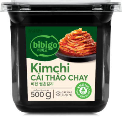 Kim Chi Cải Thảo Chay Bibigo Hộp 500g