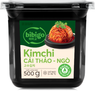 Kim Chi Cải Thảo Ngò Bibigo Hộp 500g