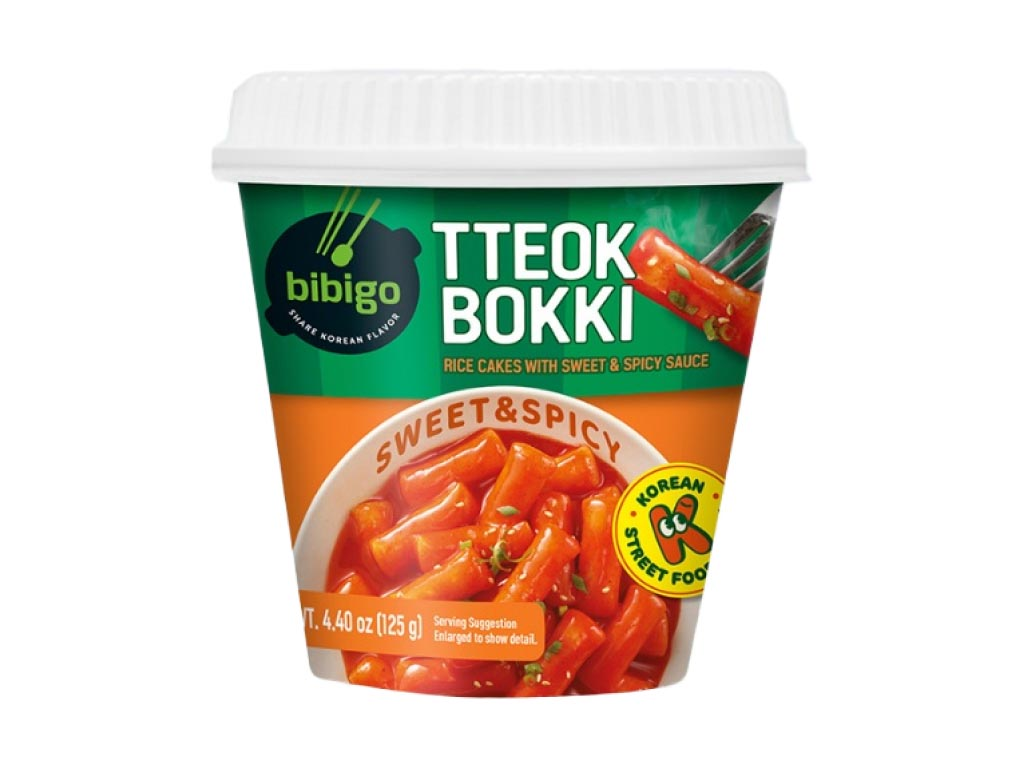 Bánh Gạo Vị Cay Ngọt Bibigo Ly 125g