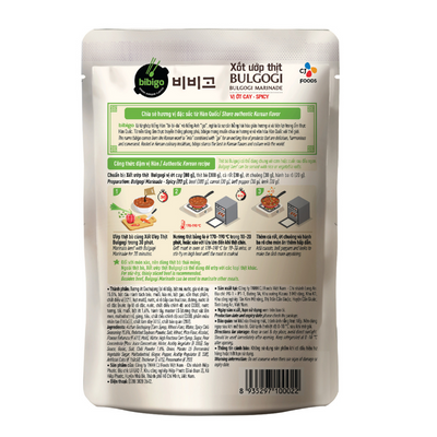 Xốt Ướp Thịt Bulgogi Vị Ớt Cay Gói 80g