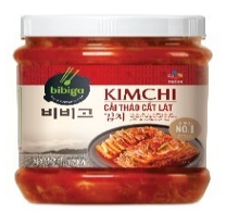 Kimchi cải thảo cắt lát Bibigo 1,2kg