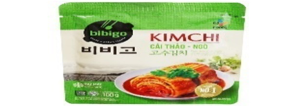 Kim Chi Cải Thảo Ngò Bibigo Gói 100g