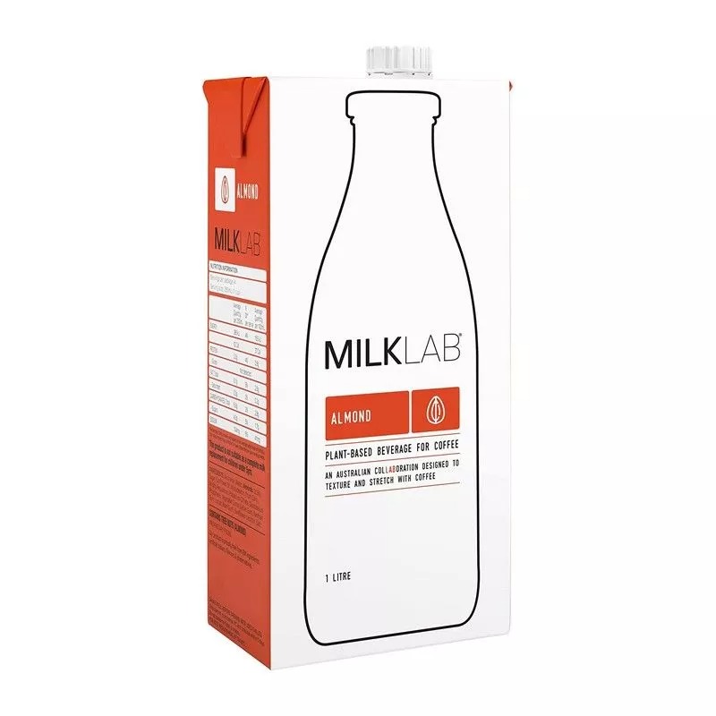 Sữa tươi MilkLab vị hạt hạnh nhân hộp 1L (Thùng 8 hộp x 1L)