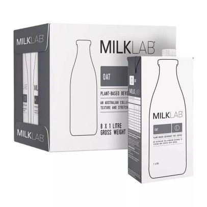 Sữa tươi MilkLab vị yến mạch hộp 1L (Thùng 8 hộp x 1L)
