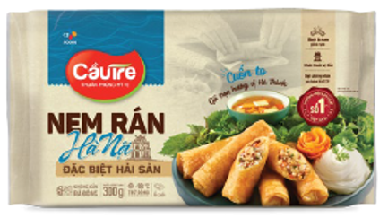 Nem Rán Hà Nội Đặc Biệt Hải Sản Cầu Tre Gói 300g