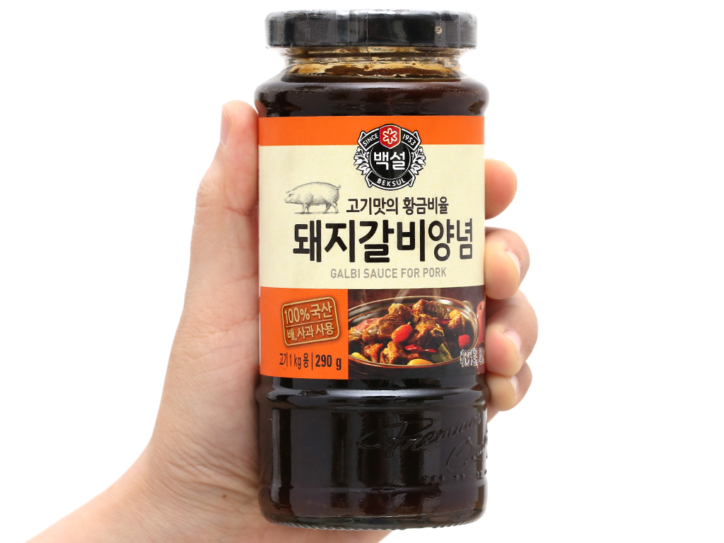 Xốt Ướp Sườn Heo Beksul chai 290g