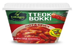 Bánh Gạo Vị Cay Bibigo Ly 125g
