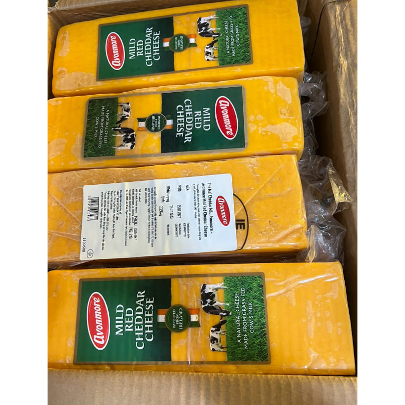 Phomai Cheddar Avonmore khối đỏ 2.5kg