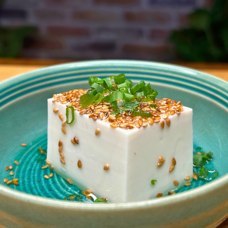 Đậu phụ non rắc vừng