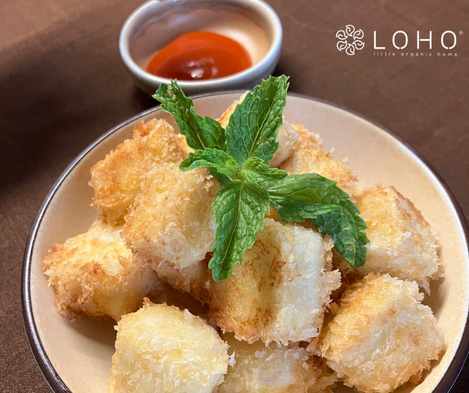 Đậu phụ non chiên giòn