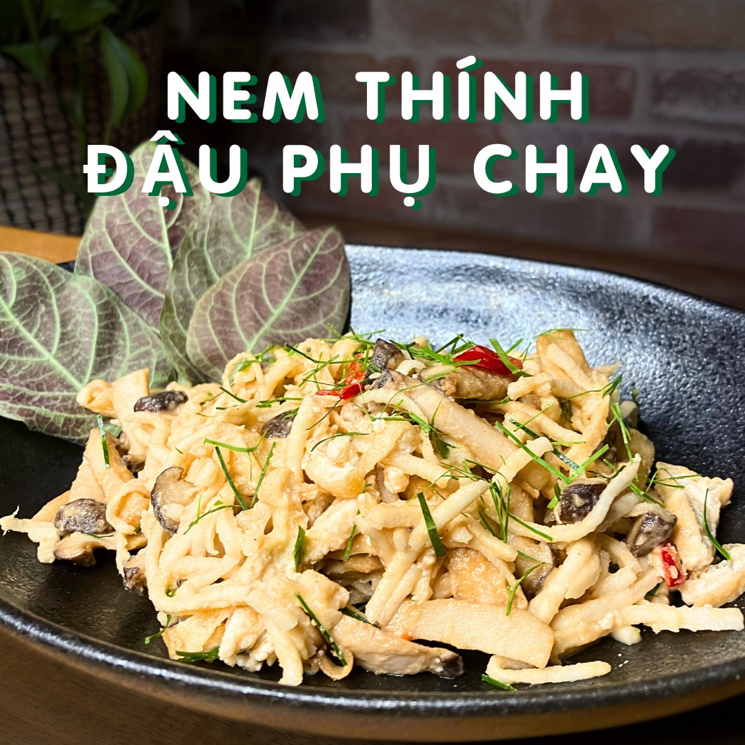 Nem thính chay từ đậu phụ Loho