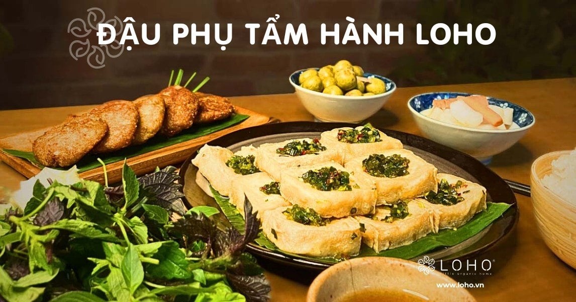 Đậu phụ Loho tẩm hành siêu cuốn cơm