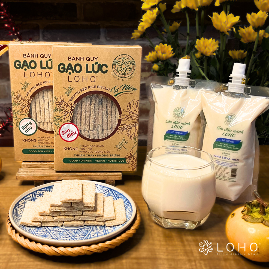 Sữa đậu nành Loho có đường