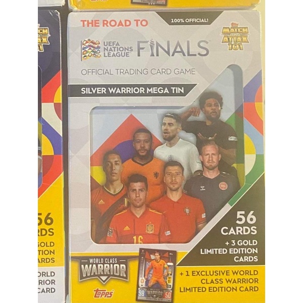 Hộp thẻ Topps Match Attax 101 Mega Tin 2021/22