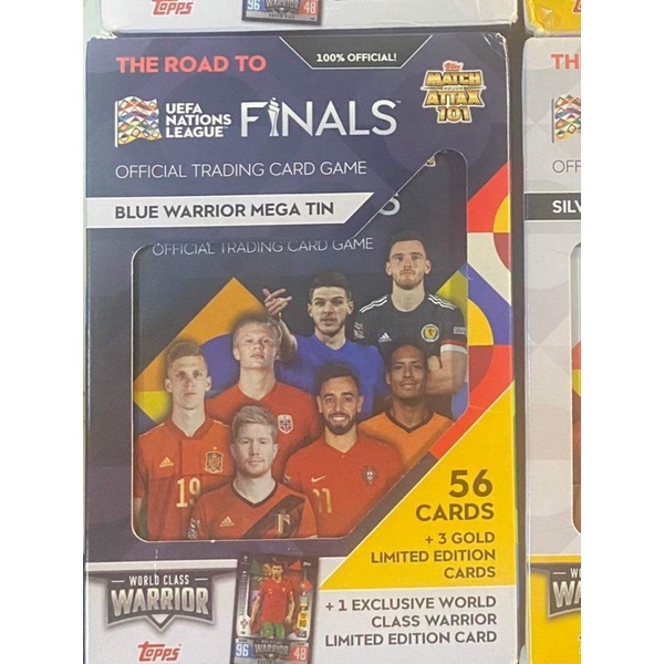Hộp thẻ Topps Match Attax 101 Mega Tin 2021/22