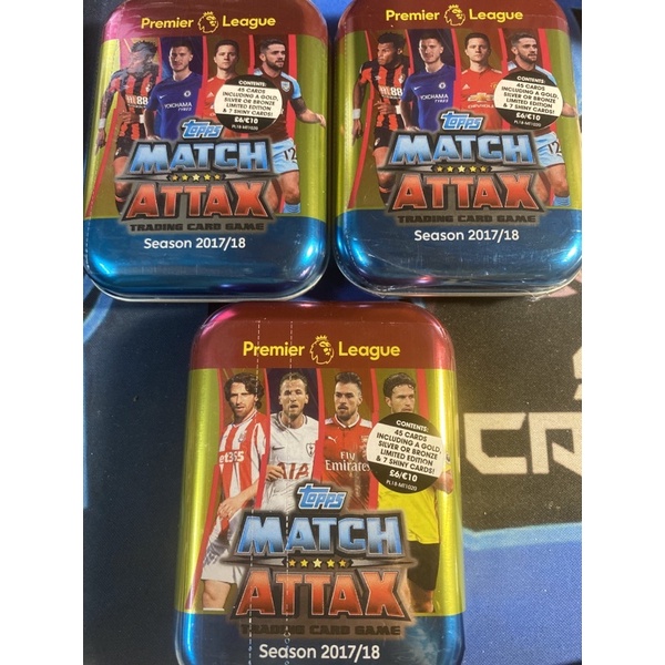 Hộp thẻ Match Attax Mini Tin 2017/18