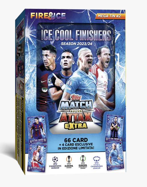 Hộp thẻ Topps Match Attax Extra Mega Tin 2023/24