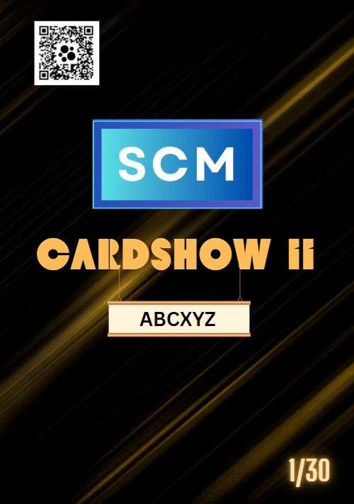 SCM CARDSHOW PRIORITY PASS