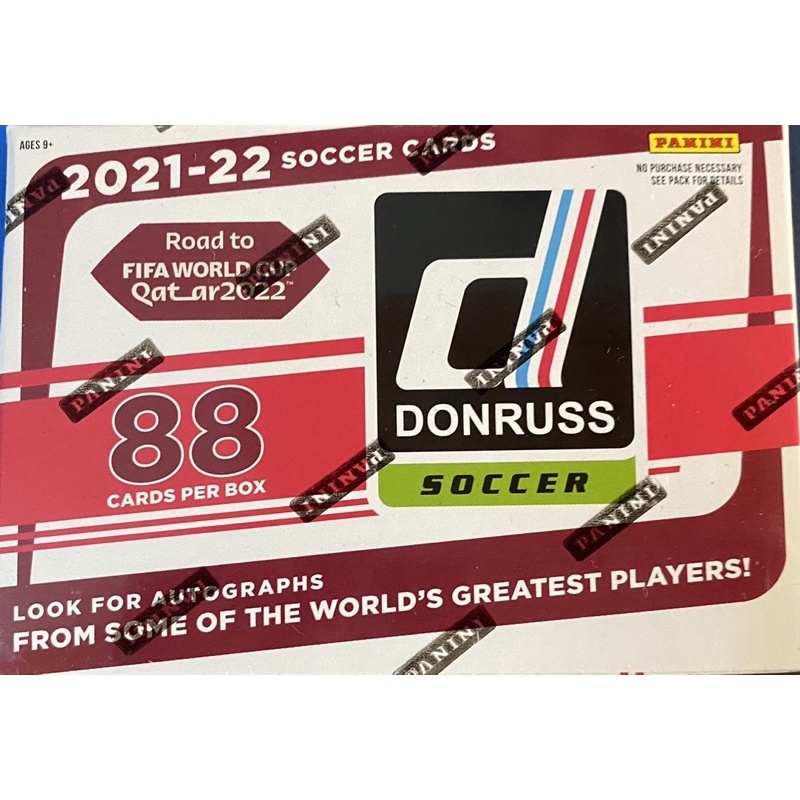 Hộp thẻ Panini Donruss Road To WC Blaster Box 2021/22