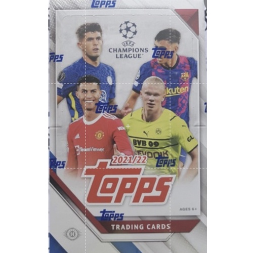 Hộp Topps UEFA Collection Box (Hobby/Blaster) 2021/22