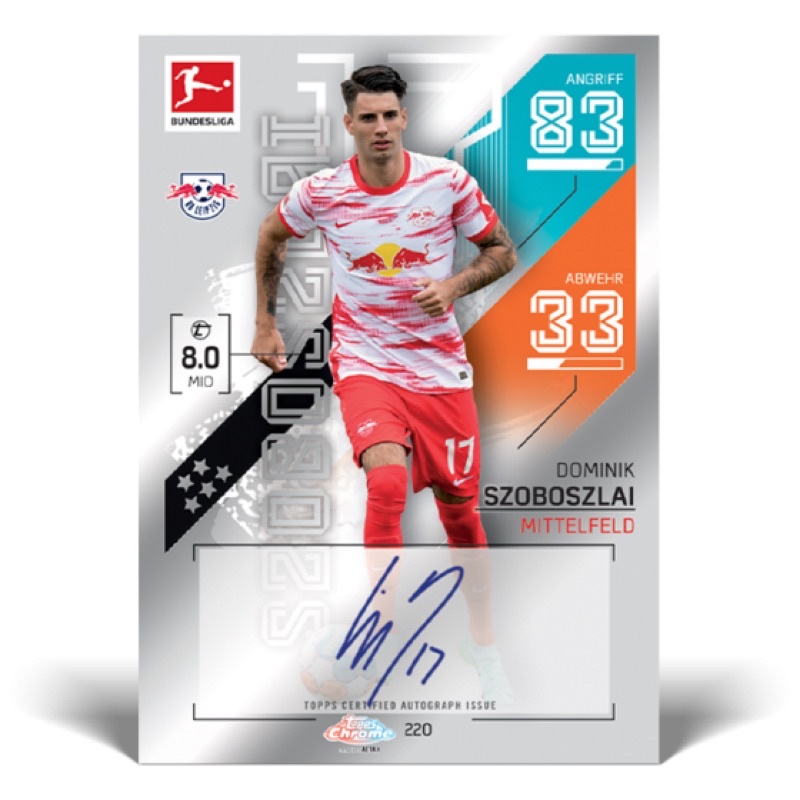 Hộp thẻ Topps Match Attax Chrome Bundesliga